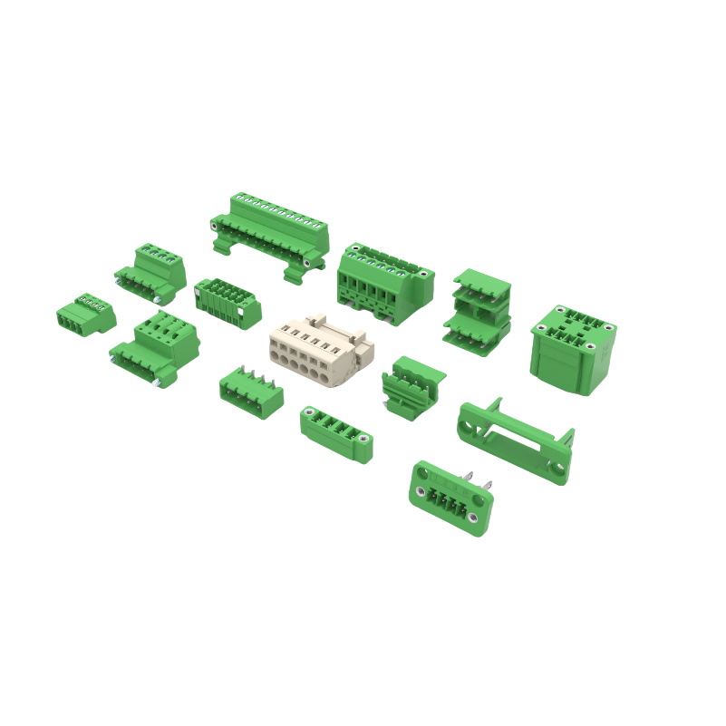 PCB Mount Terminal Block Pluggable Electrical Connector (Female Socket)