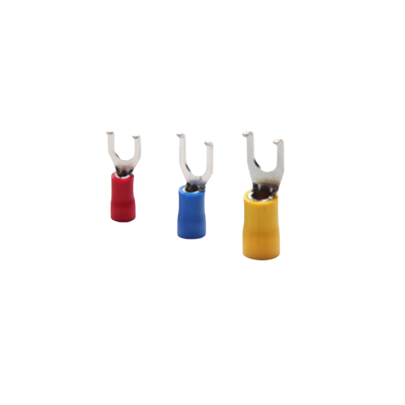FSV Series Insulated Flange Spade Terminal | Pre-insulated Flange Fork Cold Crimp Lug