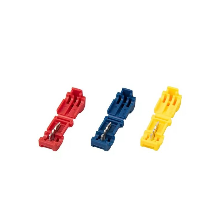 T-Type Self-Stripping Wire Splice Terminal Scotch Lock Quick Splice Connector Color Coded