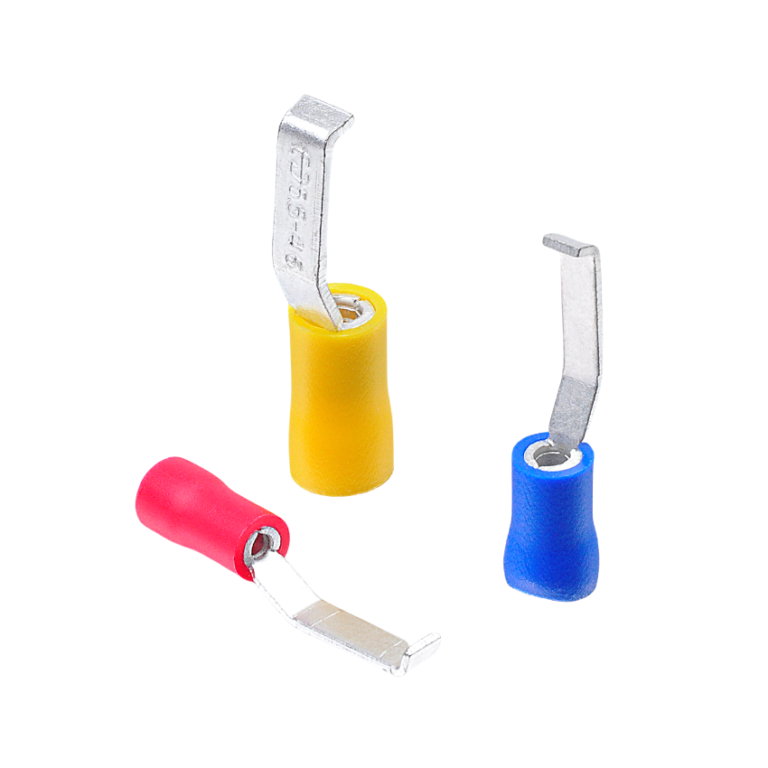 PBDV LBV Insulated Lipped Blade Terminal Pre-insulated Recessed Blade Connector