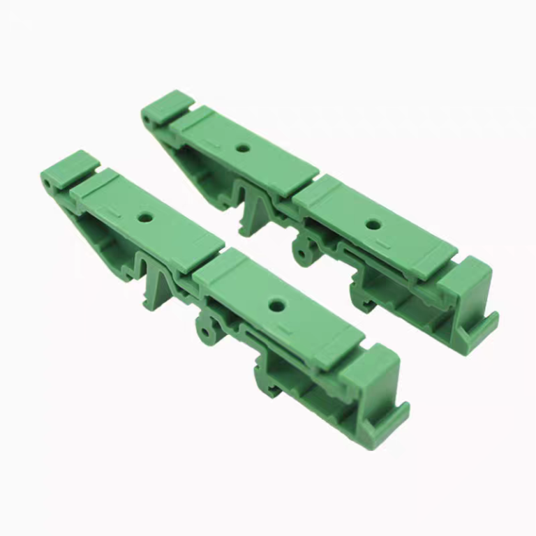 DRG Series 35mm DIN Rail Mounting Clip Tool-Free Insulated PCB Bracket Housing Support Foot