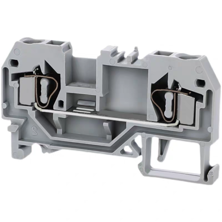 281-901|FJ1-4 Grey 2 Wire CAGE CLAMP Spring Terminal Block 4mm²