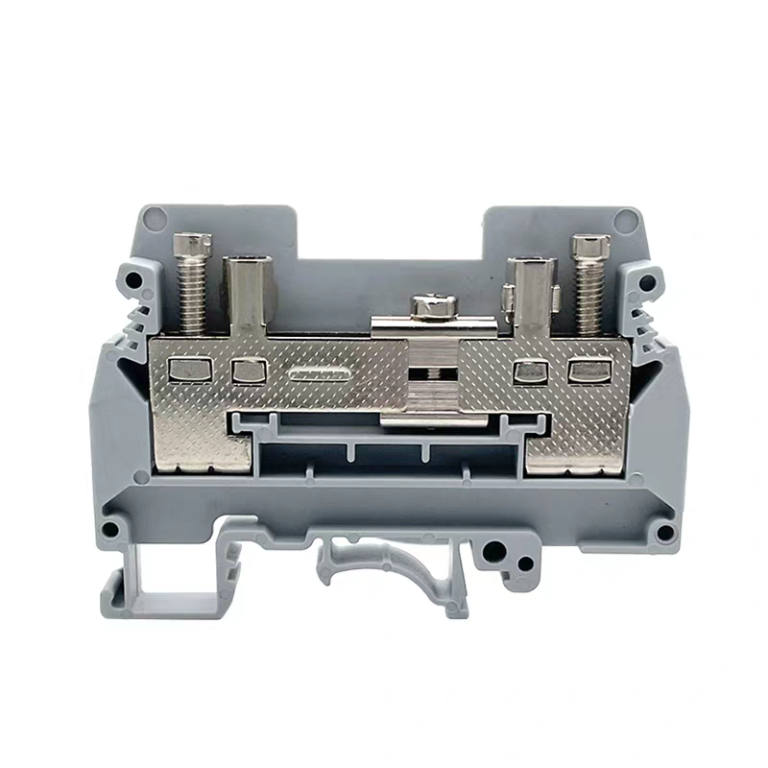 URTK-S CT test disconnect terminal block DIN35 rail screw wiring current transformer secondary test terminal