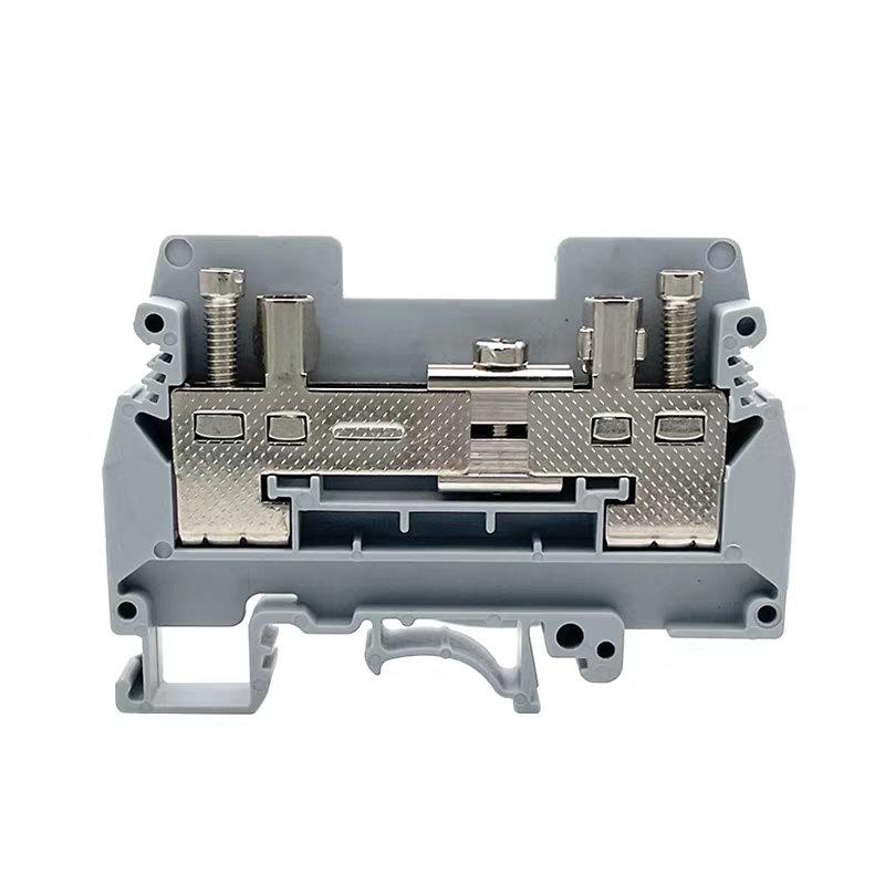 URTK-S CT test disconnect terminal block DIN35 rail screw wiring current transformer secondary test terminal